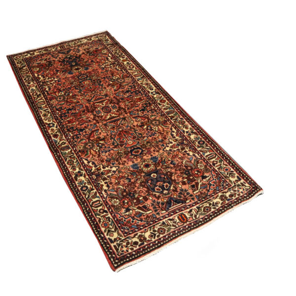 فرش دستبافت همدان مهرآباد (88×204) سانتیمتر-4