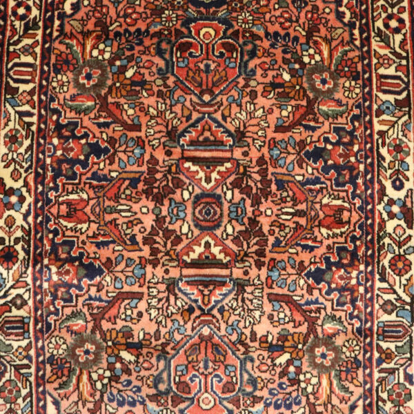 فرش دستبافت همدان مهرآباد (88×204) سانتیمتر-6