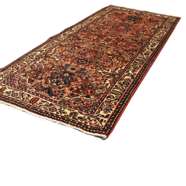 فرش دستبافت همدان مهرآباد (88×204) سانتیمتر-8