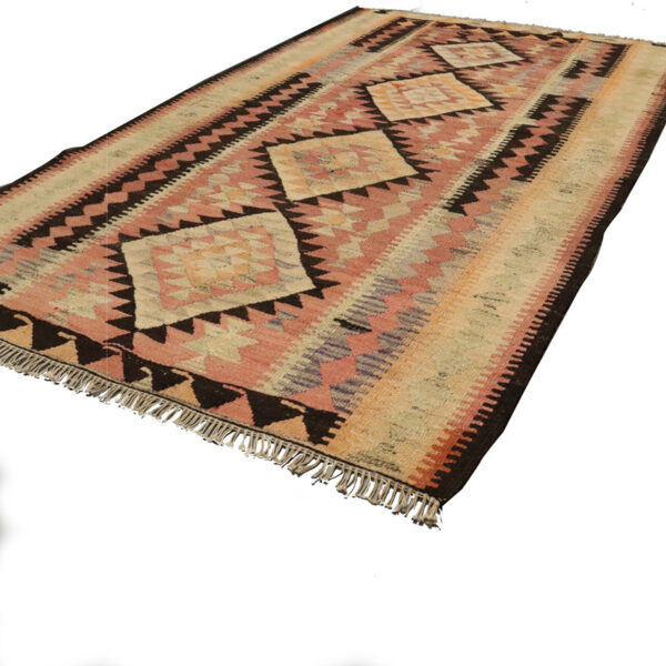 قالیچه دستبافت گلیم فارس (138×226) سانتیمتر-7