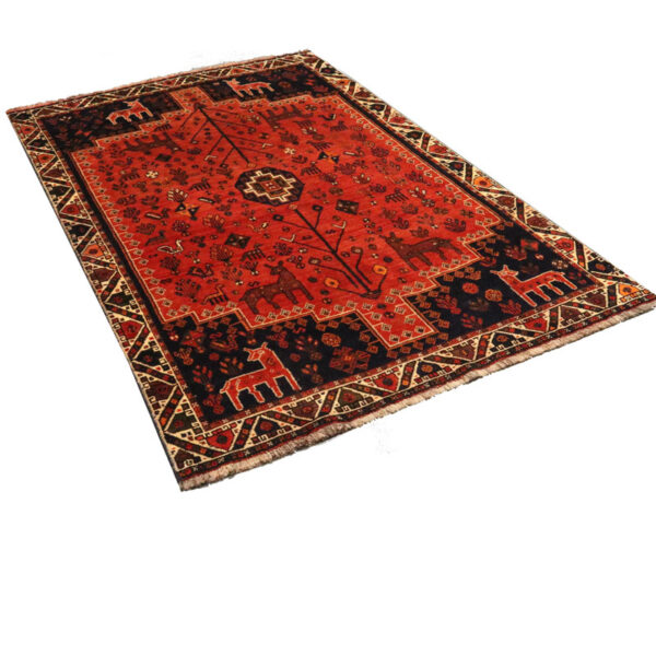 قالیچه دستبافت شیراز (156×241) سانتیمتر-4