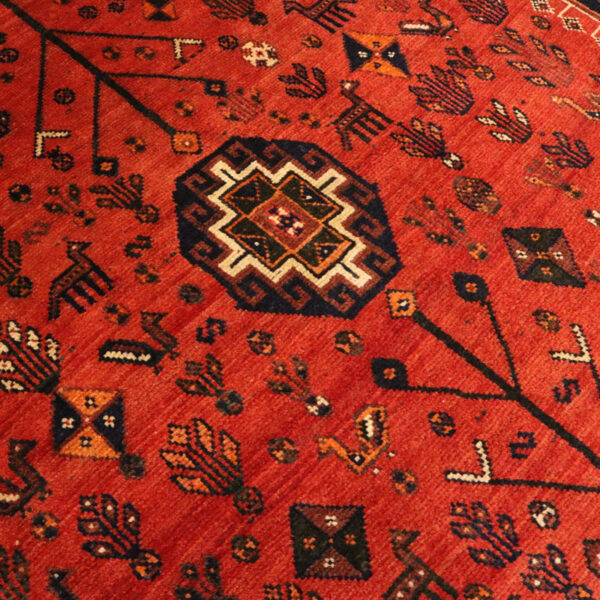 قالیچه دستبافت شیراز (156×241) سانتیمتر-5