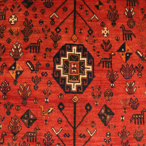 قالیچه دستبافت شیراز (156×241) سانتیمتر-6
