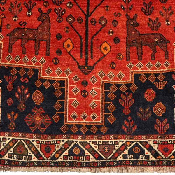 قالیچه دستبافت شیراز (156×241) سانتیمتر-7