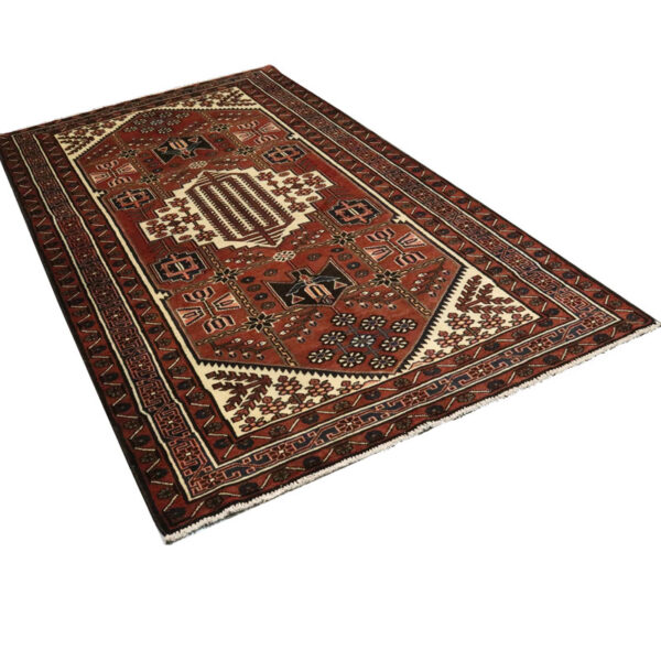 قالیچه دستبافت ساوه (160×303) سانتیمتر-4