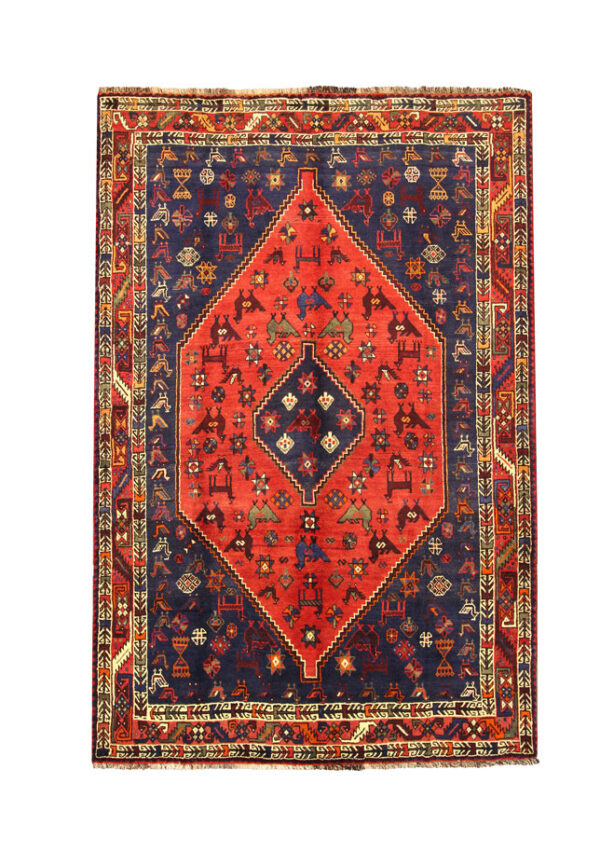 فرش دستبافت شیراز (205×305) سانتیمتر-1