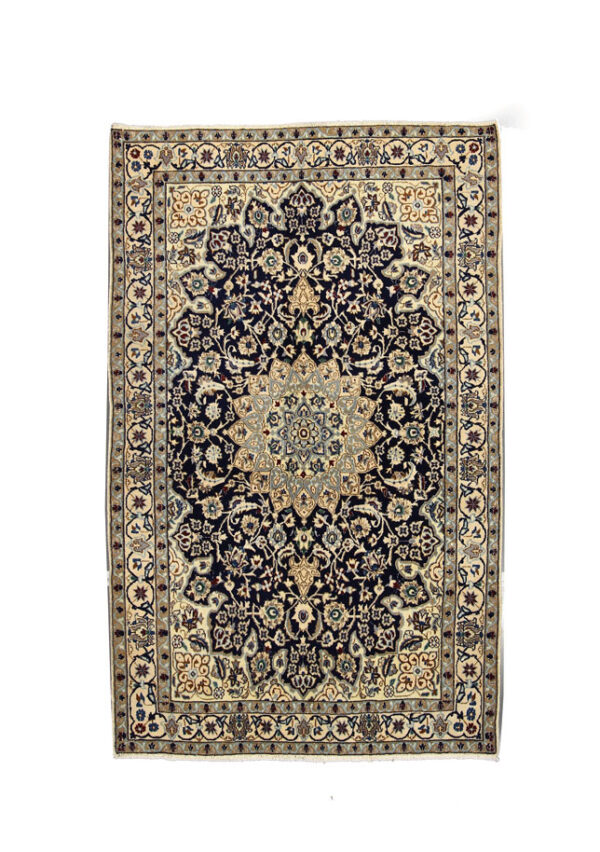 قالیچه دستبافت نائین کاشمر (122×200) سانتیمتر-1