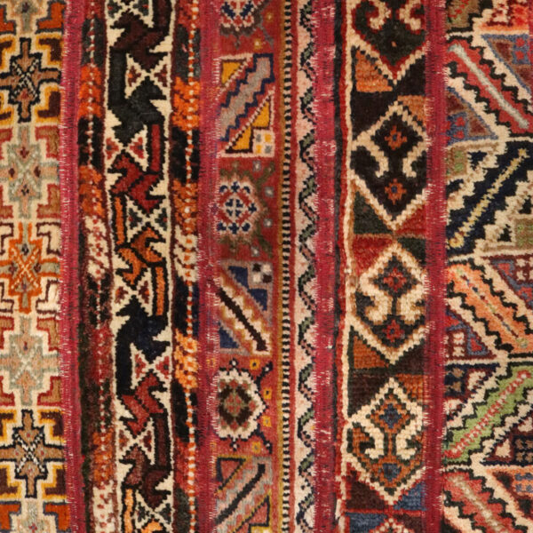 قالیچه تیکه دوزی فارس (80×167) سانتیمتر-6