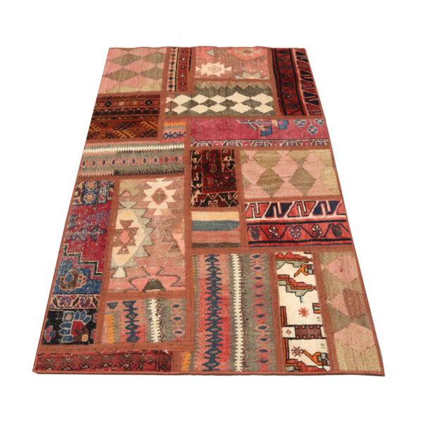 قالیچه تیکه دوزی فارس (96×154) سانتیمتر-3