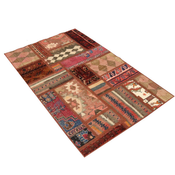قالیچه تیکه دوزی فارس (96×154) سانتیمتر-4