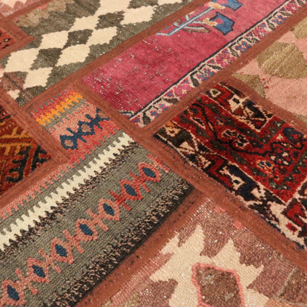 قالیچه تیکه دوزی فارس (96×154) سانتیمتر-5