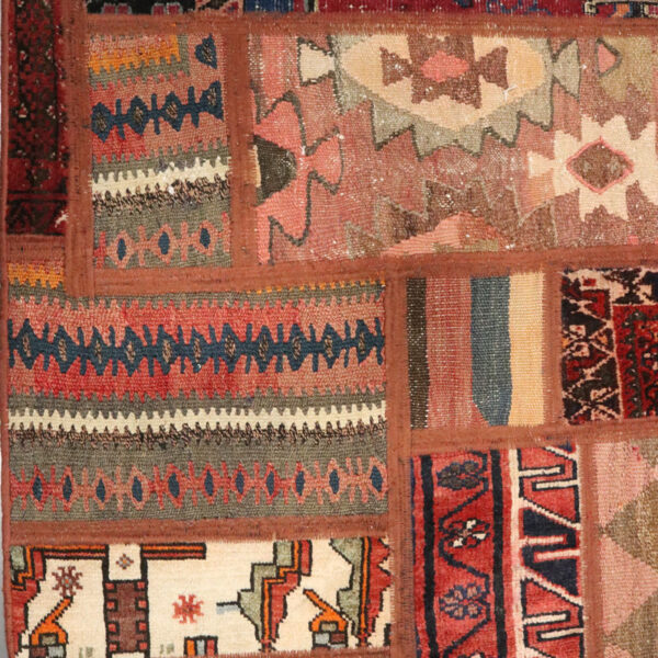 قالیچه تیکه دوزی فارس (96×154) سانتیمتر-6