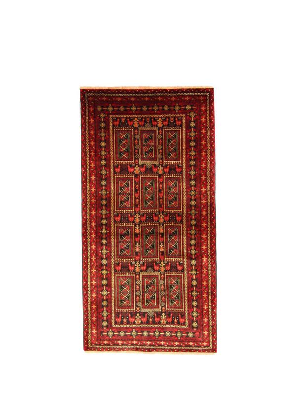 قالیچه دستبافت بلوچ (1305×207) سانتیمتر-1
