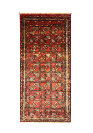 قالیچه دستبافت کردی قوچان (155×326) سانتیمتر-1