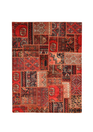 قالیچه تیکه دوزی فارس (208×258) سانتیمتر-1
