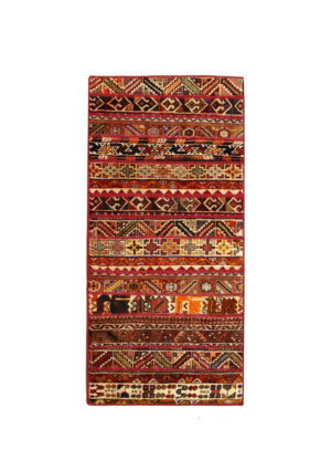 قالیچه تیکه دوزی فارس (80×167) سانتیمتر-1