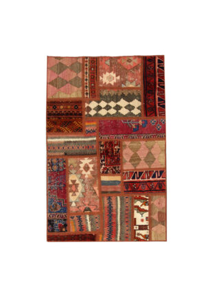قالیچه تیکه دوزی فارس (96×154) سانتیمتر-1