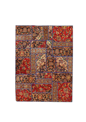 قالیچه تیکه دوزی فارس (156×205) سانتیمتر-1