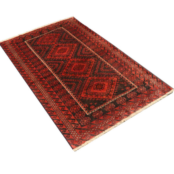 قالیچه دستبافت بلوچ (90×146) سانتیمتر-4