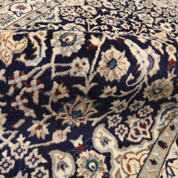 قالیچه دستبافت نائین کاشمر (122×200) سانتیمتر-2