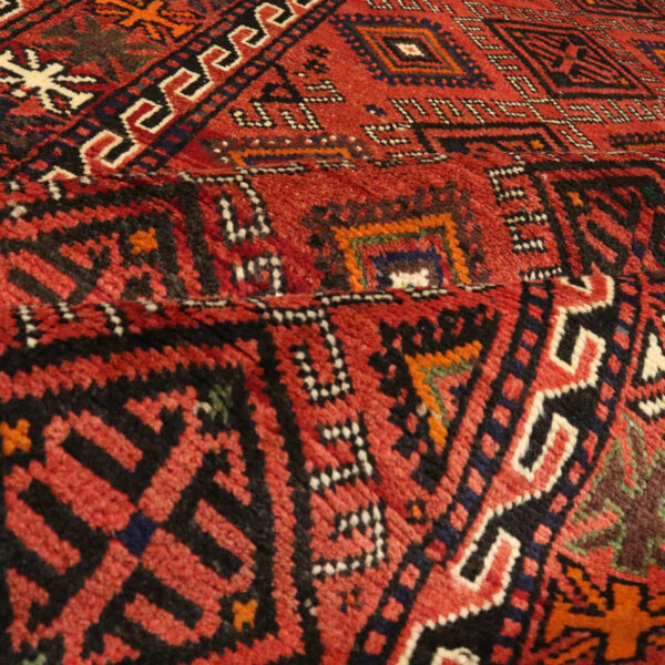 قالیچه دستبافت قوچان کردی (125×292) سانتیمتر-2