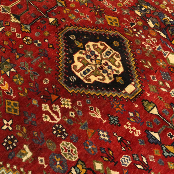 قالیچه دستبافت قشقایی (122×235) سانتیمتر-6