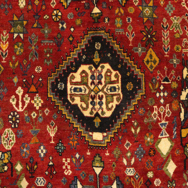 قالیچه دستبافت قشقایی (122×235) سانتیمتر-7