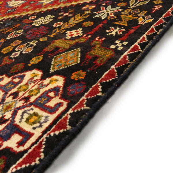 قالیچه دستبافت قشقایی (122×235) سانتیمتر-10