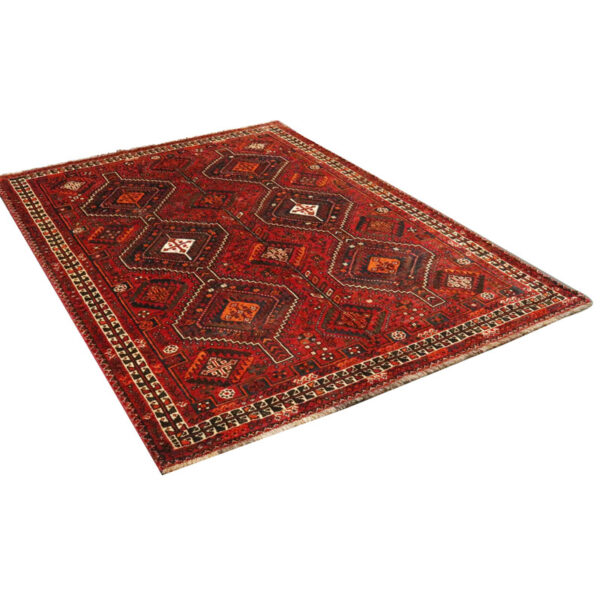قالیچه دستبافت شیراز (188×263) سانتیمتر-4