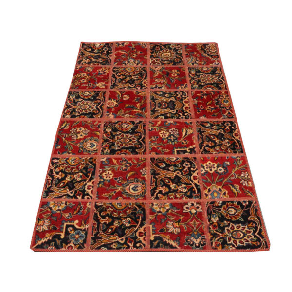 قالیچه تیکه دوزی فارس (100×150) سانتیمتر-3
