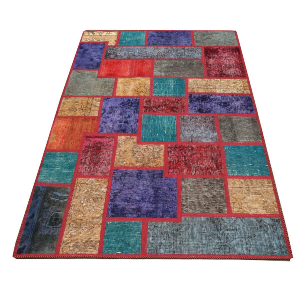 قالیچه تیکه دوزی فارس (113×176) سانتیمتر-4