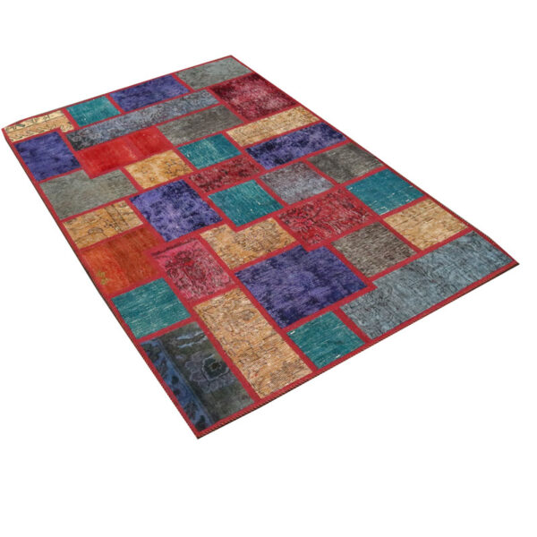 قالیچه تیکه دوزی فارس (113×176) سانتیمتر-5