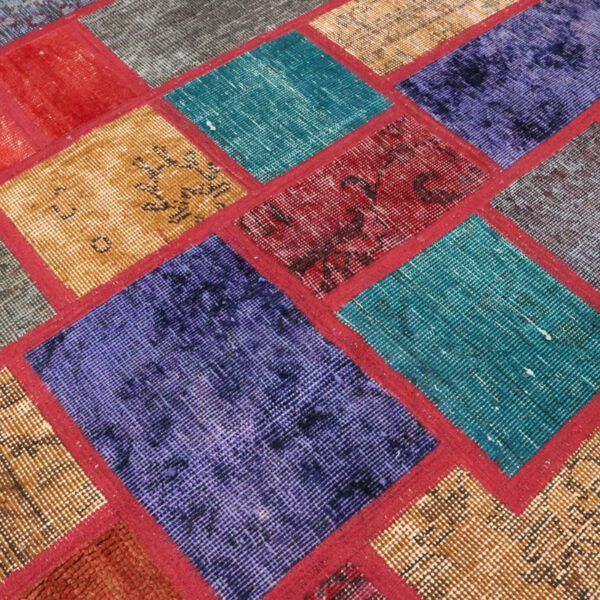 قالیچه تیکه دوزی فارس (113×176) سانتیمتر-6