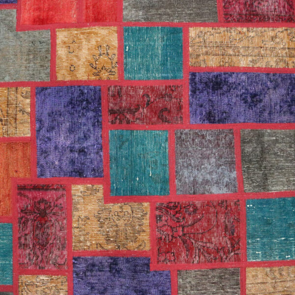 قالیچه تیکه دوزی فارس (113×176) سانتیمتر-7