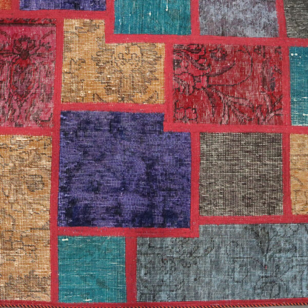 قالیچه تیکه دوزی فارس (113×176) سانتیمتر-8