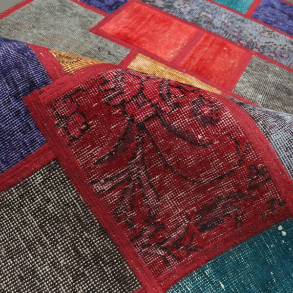 قالیچه تیکه دوزی فارس (113×176) سانتیمتر-2