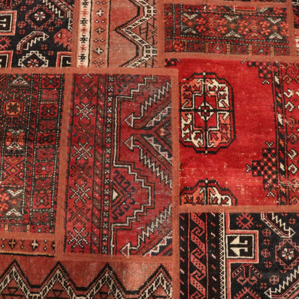 قالیچه تیکه دوزی فارس (208×258) سانتیمتر-7