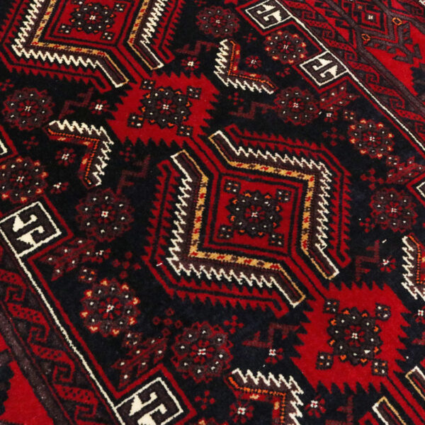 قالیچه دستبافت بلوچ (102×198) سانتیمتر-5