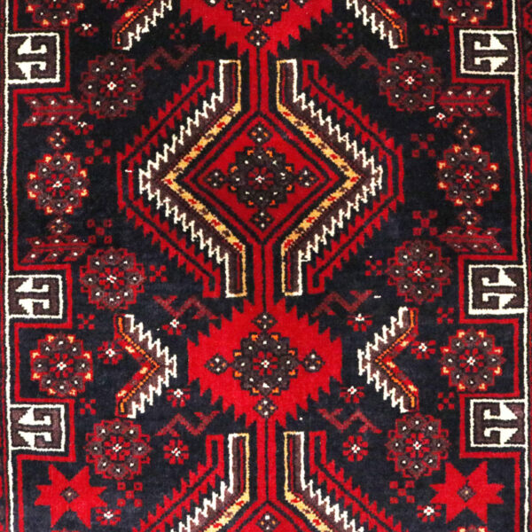قالیچه دستبافت بلوچ (102×198) سانتیمتر-6