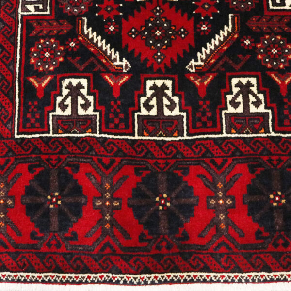 قالیچه دستبافت بلوچ (102×198) سانتیمتر-7