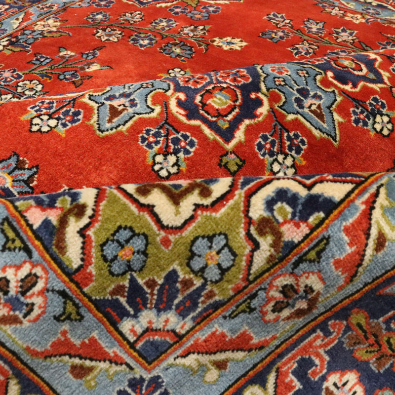 قالیچه دستبافت یزد (196×206) سانتیمتر-2