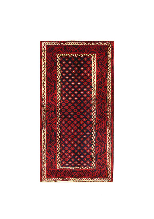 قالیچه دستبافت بلوچ (102×196) سانتیمتر-1