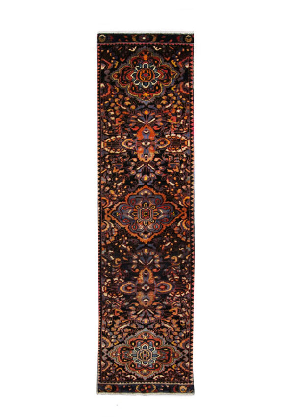 Hamedan handwoven carpet (308x78) cm-1