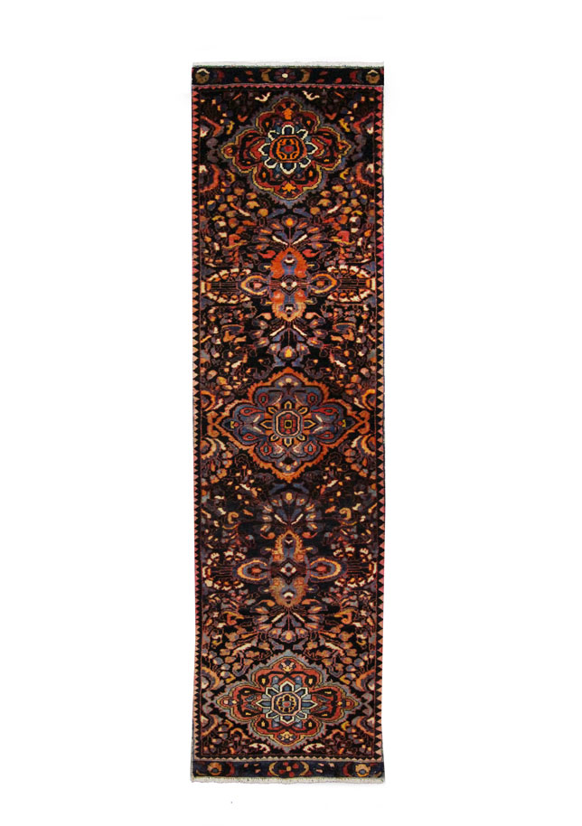 قالیچه دستبافت همدان (78×308) سانتیمتر-1