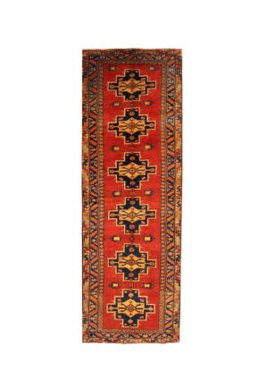 Aderbaijan handwoven carpet (130x412) cm-1