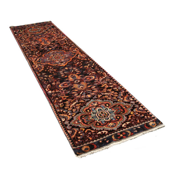 قالیچه دستبافت همدان (78×308) سانتیمتر-4
