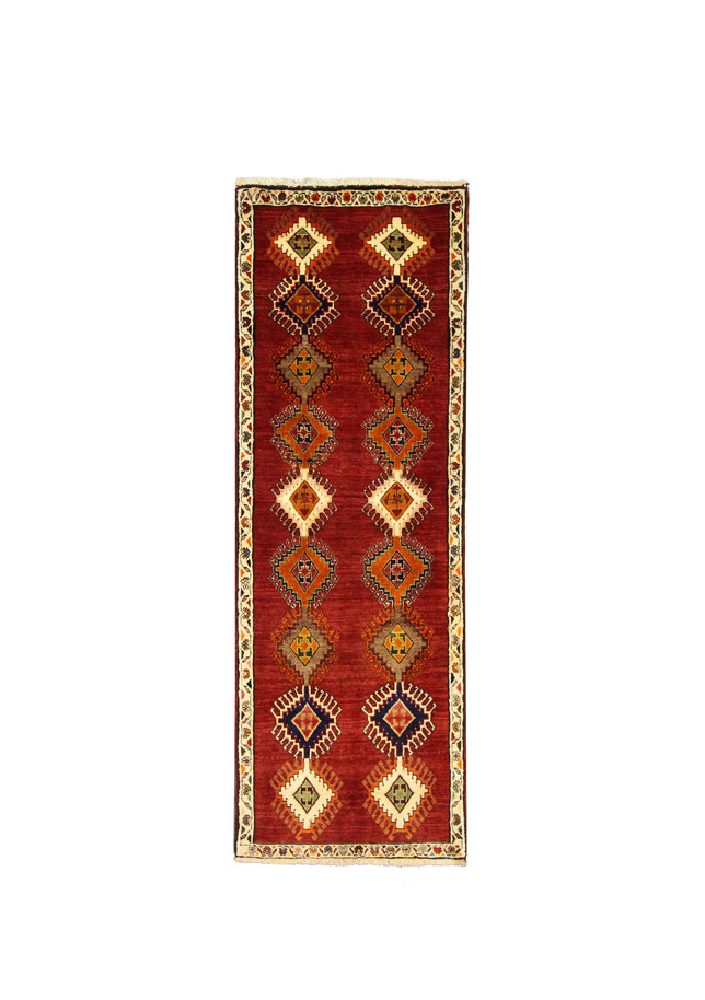 قالیچه دستبافت قشقایی (73×226) سانتیمتر-1