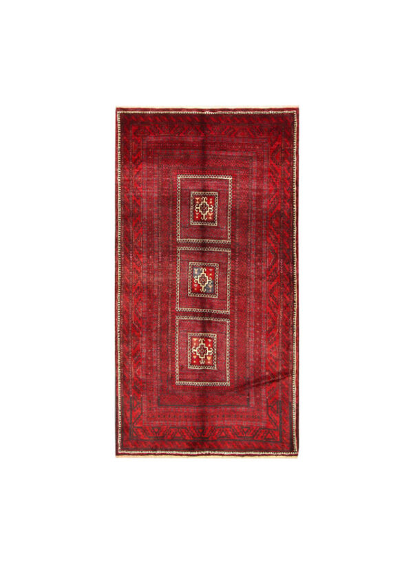 قالیچه دستبافت بلوچ (105×200) سانتیمتر-1