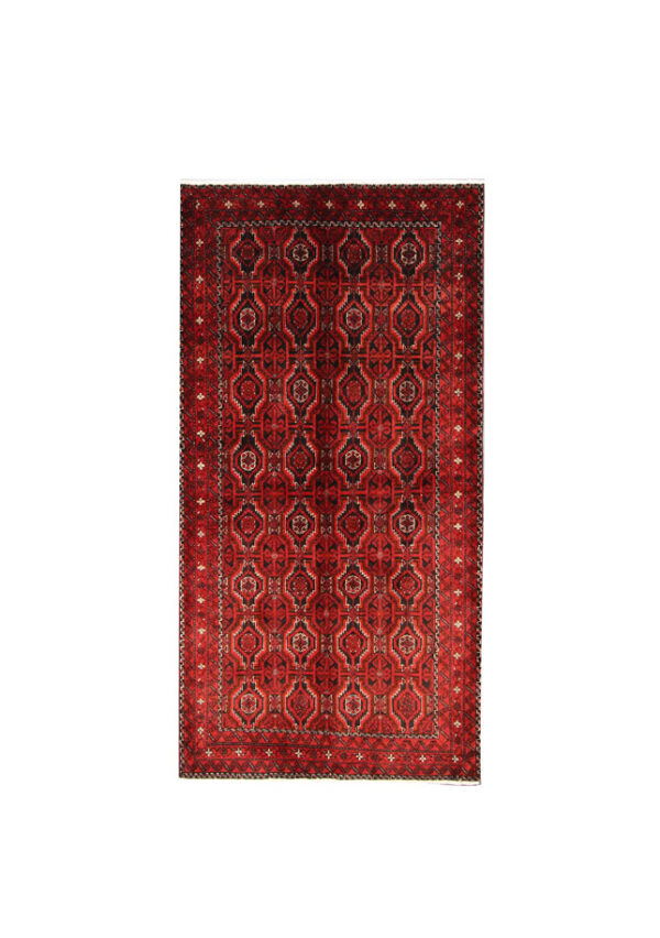قالیچه دستبافت بلوچ (109×216) سانتیمتر-1