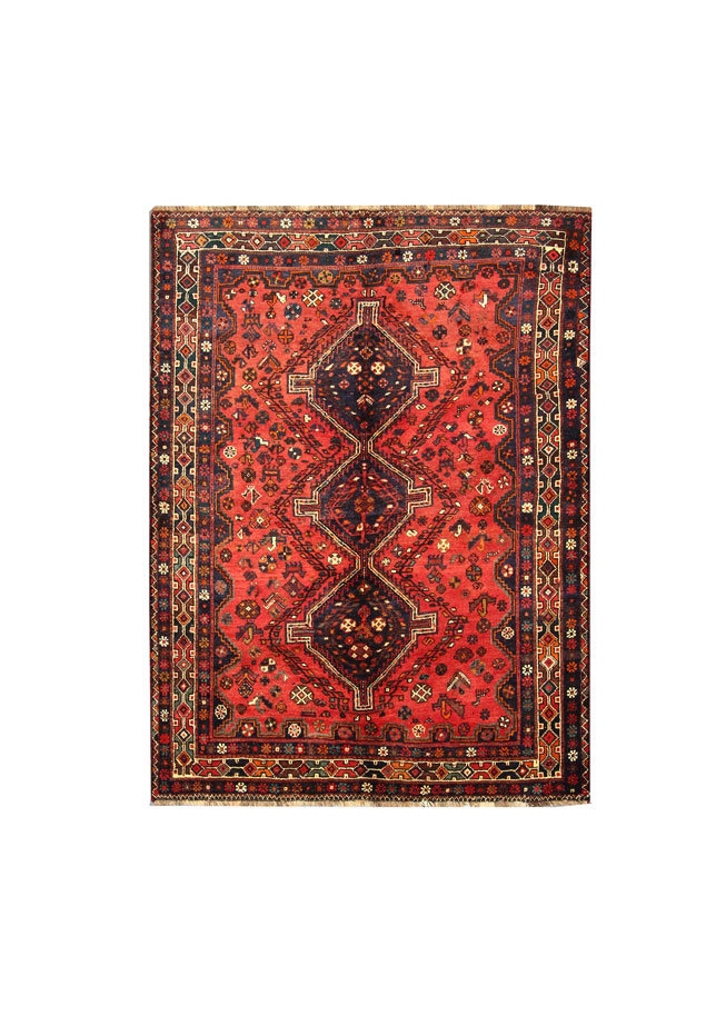 قالیچه دستبافت شیراز (169×229) سانتیمتر-1